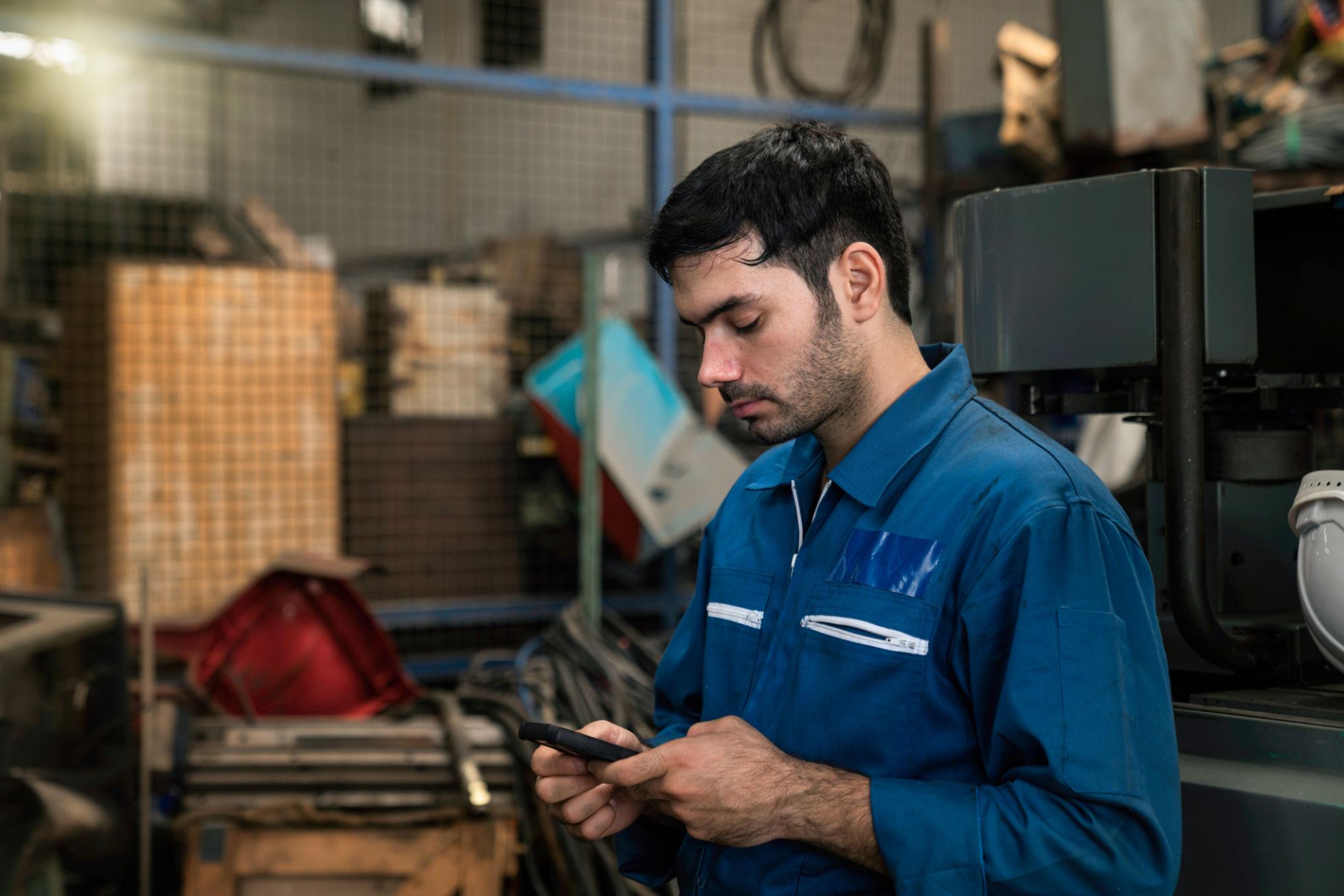 Мобильный интерфейс ТОиР